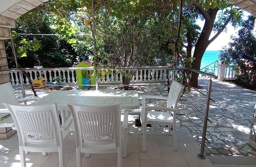 Vidalici Apartment | Two bedroom apartment with hot tub by the beach Vidalići, Pag (A-18936-b)