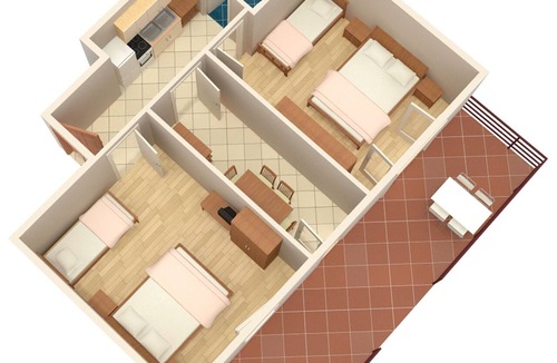 Novigrad Apartment | Two bedroom apartment with terrace Novigrad (A-2536-a)