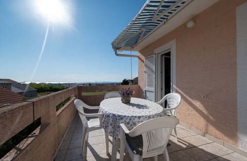 Povljana Apartment | Two bedroom apartment with terrace and sea view Povljana, Pag (A-6298-a)