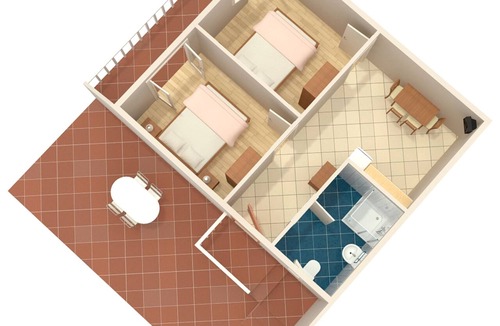 Povljana Apartment | Two bedroom apartment with terrace Povljana, Pag (A-6468-a)