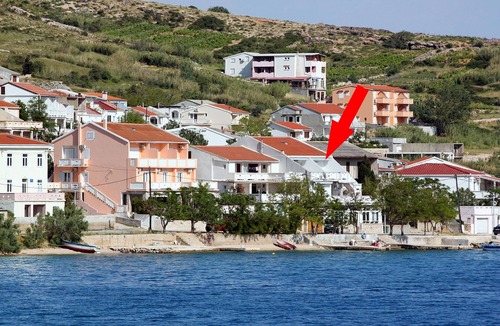 Metajna Apartment | Two bedroom apartment near beach Metajna, Pag (A-6289-c)