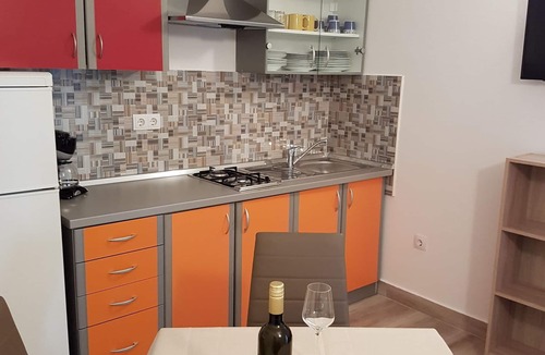 Zrce Apartment | Two bedroom apartment with terrace Novalja, Pag (A-6504-b)