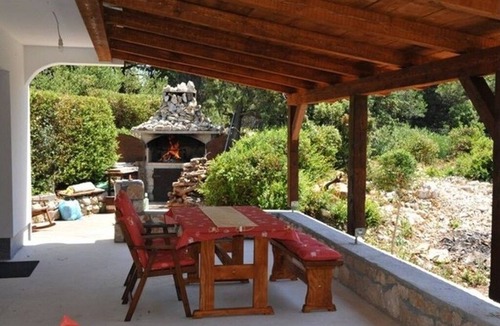 Suha Punta Apartment | Two bedroom apartment with terrace Kampor, Rab (A-24554-a)