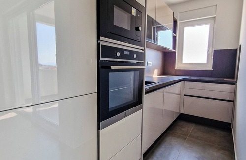 Novalja Apartment | Two-bedroom family rooms Villa Poseidon 2 with swimming pool and private balcony