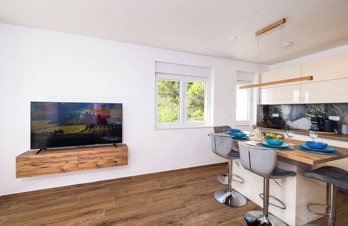 Turanj Apartment | View of the "heart island" Croatia, Turanj, Welcome to Apartment ELA
