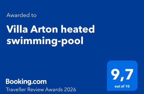 Gradisce Villa | Villa Arton heated swimming-pool