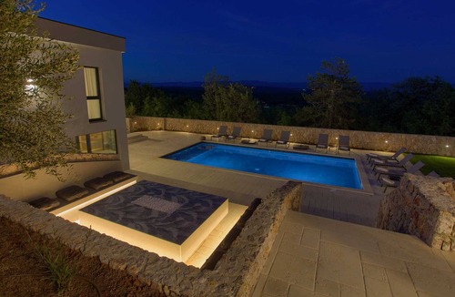 Vrh Villa | Villa ASTRUM with heated indoor and outdoor pool, jacuzzi and sauna