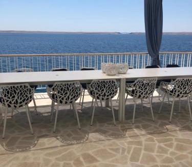 Tribanj Villa | Villa Beline right by the sea heated swimming pool sauna and parkings