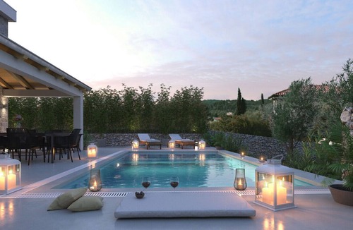 Zdrelac Villa | Villa Bisage, on the Island of Pašman, with a Pool
