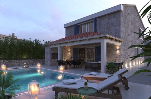 Zdrelac Villa | Villa Bisage, on the Island of Pašman, with a Pool