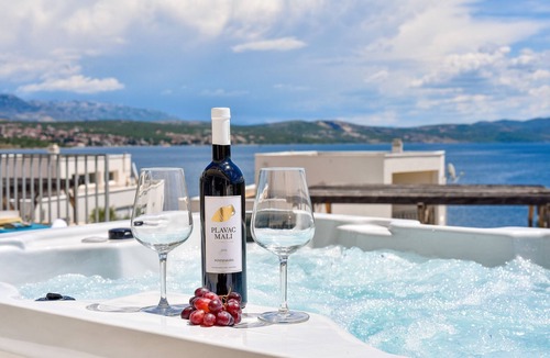 Posedarje Villa | Villa Costabella with heated pool