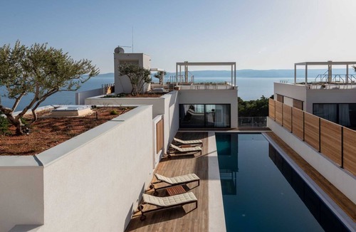 Marusici Villa | Villa Gemelos - sea views, heated pools, jacuzzi, sauna and a gym by MyWaycation