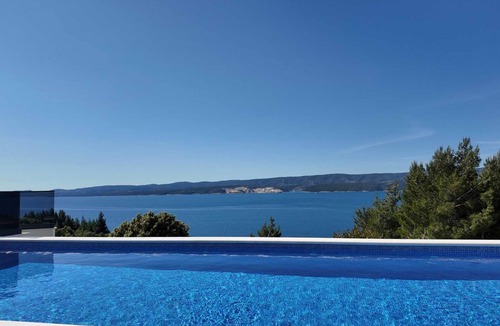 Stanici Villa | Villa Ivana Luxury Sea View Villa with Heated Pool and Jacuzzi Omis