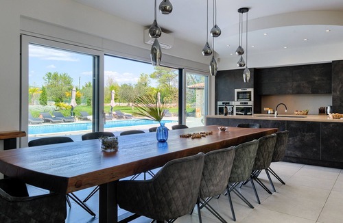 Jursici Villa | Villa LaDominika for 14 people with wellness, tennis court, 50 m2 heated pool in Central Istria