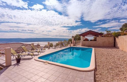 Ruskamen Villa | VILLA MASLINA, with private 32m2Pool, panoramic views on 100km coastline, 12 pax