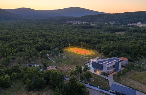 Sinj Villa | Villa Nella Foresta with private 66sqm heated pool, Whirlpool, Tennis court, Gym, Billiards, 4 en-suite bedrooms