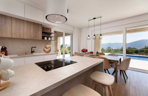Brzac Villa | Villa Olive Garden with Pool & Seaview