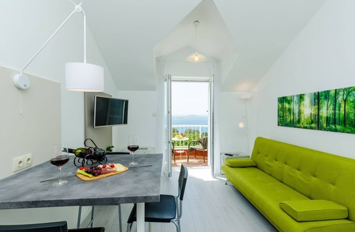 Plat Apartment | Villa Panorama Dubrovnik - Comfort One Bedroom Apartment with Balcony &sea View