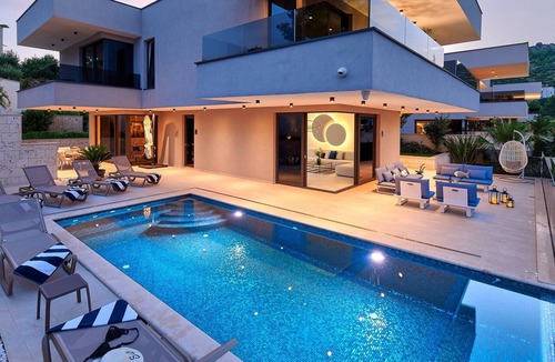 Marina Villa | Villa Preko Titanium | Modern 4 Bedroom Villa | Stunning Sea Views | Sauna
