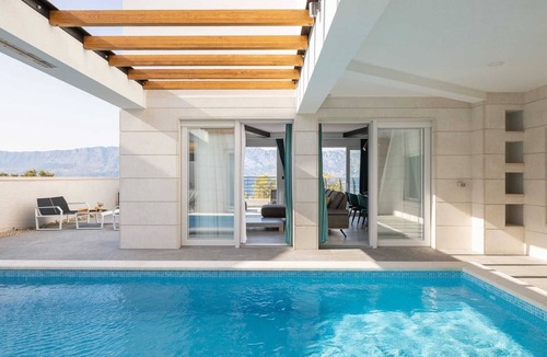 Povlja Villa | Villa Symphony, heated pool, sea view, beachfront, family, friendly, stylish