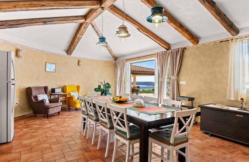 Trgetari Villa | Villa Vlacich for 8 people near Labin - Rabac with heated pool, sea view & kids playground - only 2 km from the beach