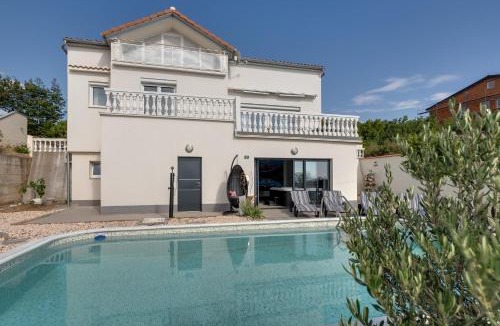 Senj Villa | Villa with a beautiful panoramic view and a swimming pool- by Traveler tourist agency Krk ID 2397