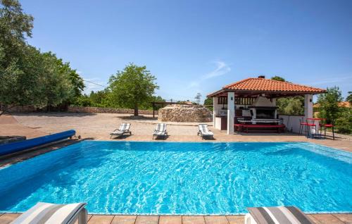 Sveti Vid Dobrinjski Villa | Villa With Pool, Jacuzzi, Sauna, Fitness, Playground & Wine Cellar