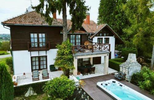 Sveti Juraj na Bregu Villa | Villa Wolf Castle - vanjski grijani bazen 365 dana i pet friendly