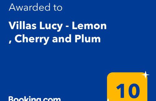Marina Villa | Villas Lucy - 1 Lemon -outdoor pool , 2 Cherry-indoor pool and 3 Plum-outdoor pool