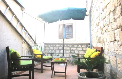 Kastel Novi House | Waterfront Dalmatian Stone Villa with Panoramic Adriatic Views, Kastel Novi