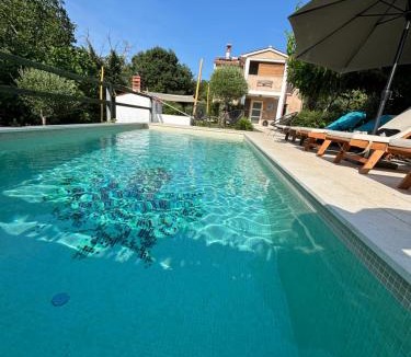 Martinski Villa | Wellness House Oliva, Heated Pool, Sauna and Jacuzzi