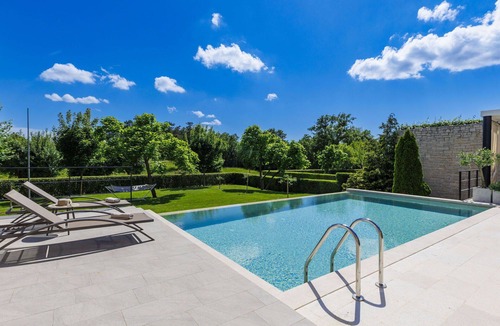 Sveti Petar u Sumi Villa | Wonderful private villa for 7 guests with WIFI, A/C, private pool, TV, terrace and pets allowed