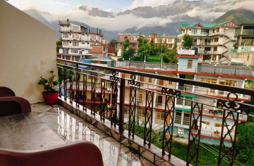 McLeod Ganj House | You can see hotel snow crest inn beautiful view from hotel mountain view