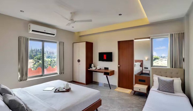 2BHK Modern Villa Near Temple - Ground Floor in Dwarka