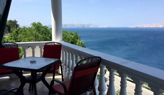 4*Apartman "Ana" No.2 - beach/bay, fantastic view of the sea and islands