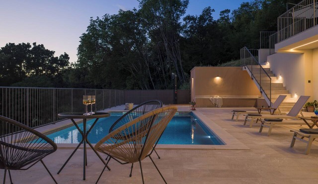 A 4-bedroom hilltop villa, with a magical view of two lakes