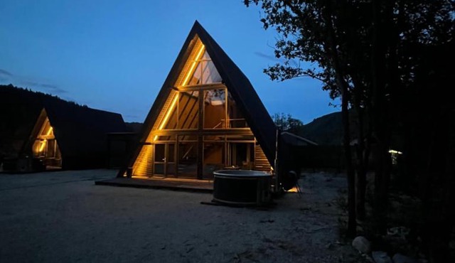 A-frame Boema in Uricani