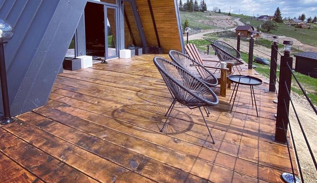 AFrame-Nordik Cabin in Marisel