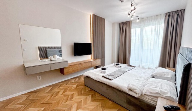 Airport Nest Private Parking, AC and Smart TV in Cluj-Napoca