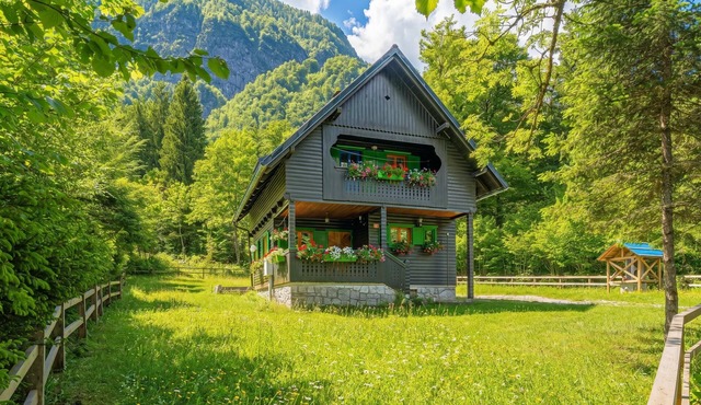 Alpine Chalet Metka at Lake Bohinj, Bohinj, Slovenia in Bohinj