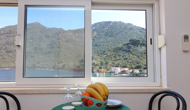 Apartment Belin Mljet - One Bedroom Apartment with Terrace and Sea View