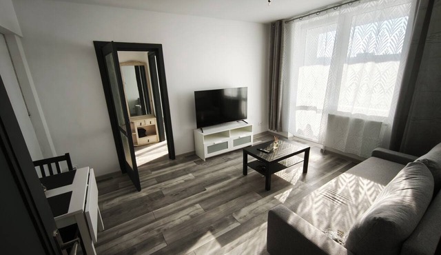 Apartment F2 (living room + one bedroom) approx. 45m in București