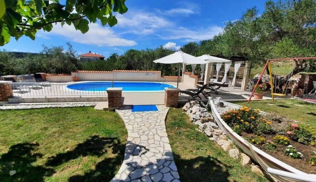 Apartment in Kampor with Terrace, WIFI (4235-4)