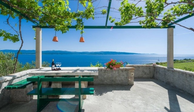 Apartment in Murvica with Seaview, Terrace, Air condition, WIFI (146-5)