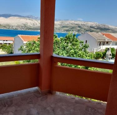Apartment in Pag with sea view, terrace, air conditioning, WiFi (4891-1)