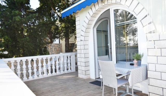 Apartment Josip - balcony : SA3(2) - Drage, Riviera Biograd, Croatia