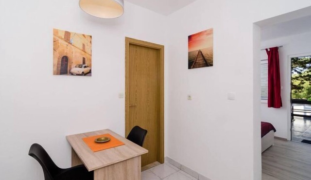 Apartments Ammos - One Bedroom Apartment with Shared Terrace and Sea View (Mali)