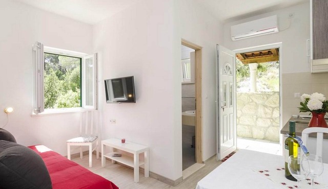 Apartments Matuško Mljet - One Bedroom Apartment with Balcony and Sea View