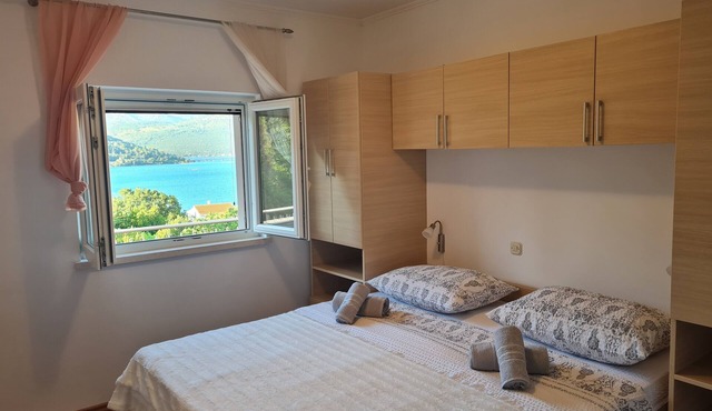 Apartments Memunić - Superior One Bedroom Apartment with Balcony and Sea View in Ston