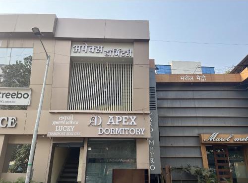 Apex Dormitory Andheri - Near Airport and Marol Metro Station in Mumbai